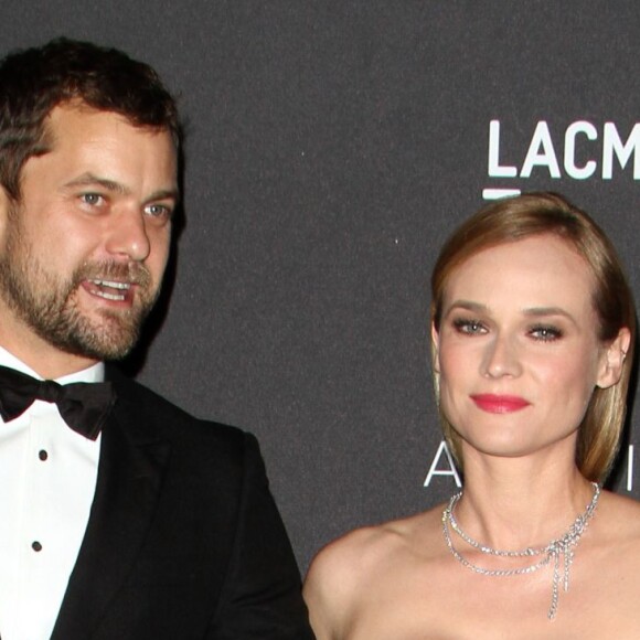 Diane Kruger et son compagnon Joshua Jackson - Gala "The LACMA 2015 Art+Film" en l'honneur de James Turrell et Alejandro Inarritu à Los Angeles, le 7 novembre 2015.