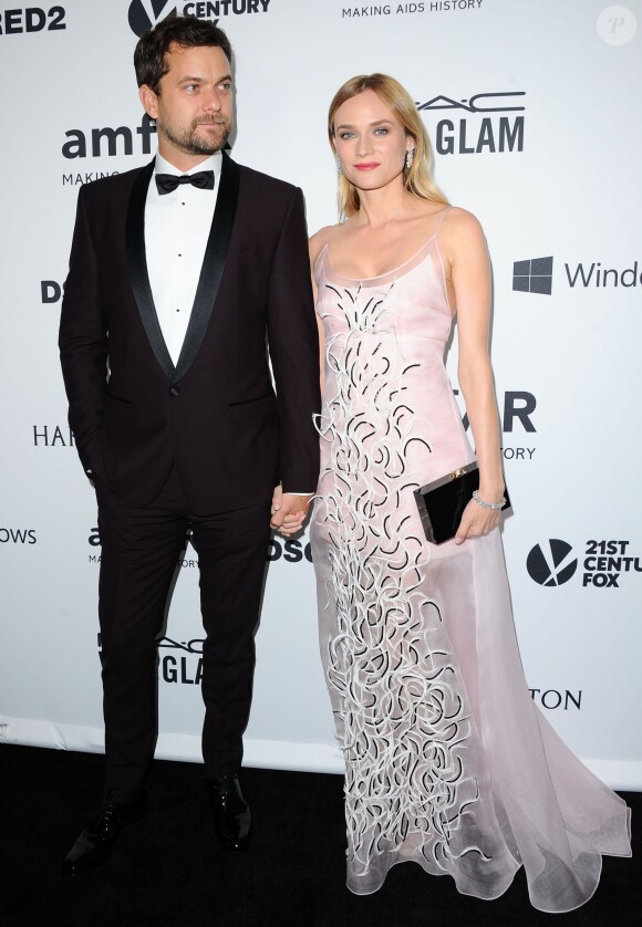Diane Kruger et Joshua Jackson à Los Angeles, le 29 octobre 2015.