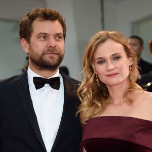 Joshua Jackson et Diane Kruger à Venise le 4 septembre 2015.