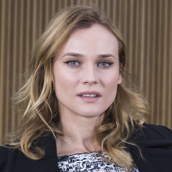 Diane Kruger - People au défilé de mode Haute-Couture "Chanel", collection printemps-été 2016, à Paris. Le 26 janvier 2016