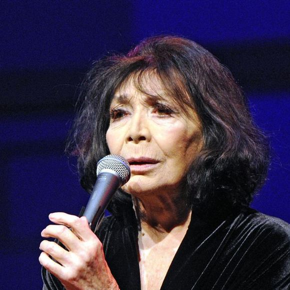 Juliette Gréco en concert à Hambourg le 21 octobre 2015.