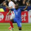 Lassana Diarra lors de France - Russie (4-2) en match amical au Stade de France le 29 mars 2016