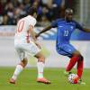 Lassana Diarra lors de France - Russie (4-2) en match amical au Stade de France le 29 mars 2016