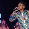 Pharrell Williams en concert au " Martha Clara Vineyards " à New York, le 4 août 2015.