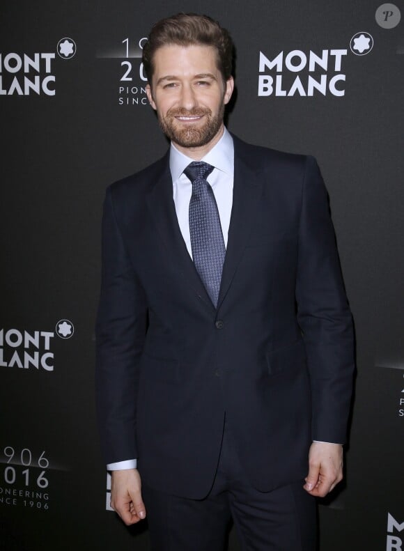 Matthew Morrison - Soirée du 110ème anniversaire de Montblanc à New York le 5 avril 2016.