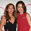 Exclusif - Anne Gravoin et Elsa Zylberstein - Photocall de la 4ème édition du gala "Toutes les femmes chantent contre le cancer" à l'Olympia à Paris le 22 mars 2016. © Veeren/Bestimage