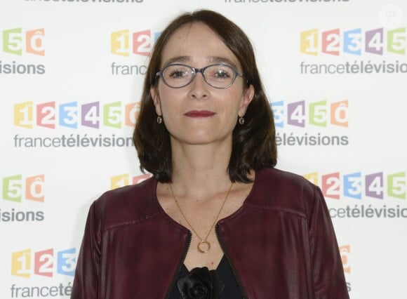 Delphine Ernotte, présidente de France Télévisions, à Paris le 4 novembre 2015. © Coadic Guirec