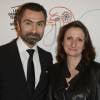 David Sinapian et sa femme Anne-Sophie Pic - Lancement du nouveau guide 2016 "Les Grandes Tables du Monde" à l'hôtel Four Seasons George V à Paris, le 7 avril 2016. © Coadic Guirec/Bestimage