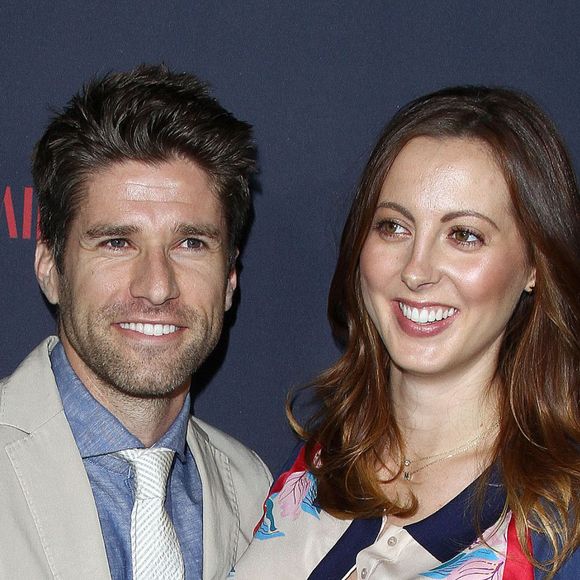 Eva Amurri Martino enceinte et son mari Kyle Martino - Soirée de présentation de la collection "To Tommy from Zooey" par Tommy Hilfiger à West Hollywood, le 9 avril 2014.