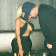 Photo de Blac Chyna et Rob Kardashian au club de strip-tease Aces, publiée le 14 avril 2016.