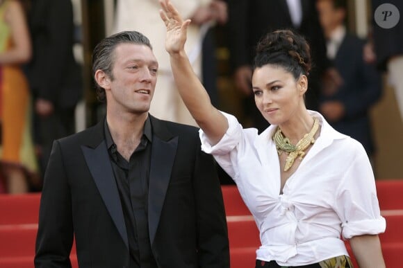 Monica Bellucci et Vincent Cassel, à Cannes le 25 mai 2006.