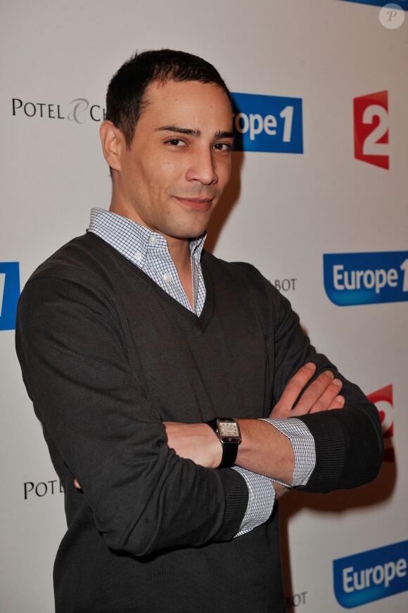 Steevy Boulay - Projection au théâtre Antoine du documentaire sur Laurent Ruquier "On ne demande qu'a le connaître" que Gerard Miller a realisé pour France 2 (diffusion entre noel et le jour de l'an) a Paris le 2 Decembre 2012.