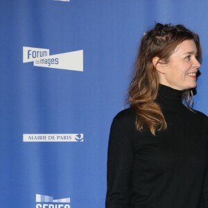 Caroline Proust et Julie Gayet à la cérémonie d'ouverture de la 7e édition du festival "Séries Mania" au Grand Rex à Paris le 15 avril 2016 © CVS / Bestimage