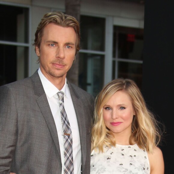 Dax Shepard et Kristen Bell à la première du film "This Is Where I Leave You" à Hollywood le 15 septembre 2014