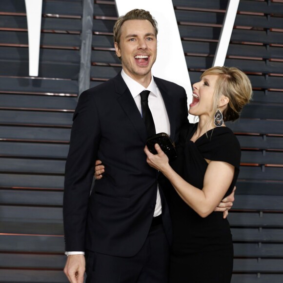 Dax Shepard et Kristen Bell à l'after party des Oscars le 22 février 2015 à Hollywood