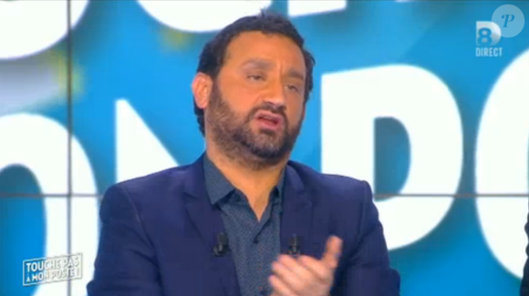Cyril Hanouna, dans Touche pas à mon poste, le mardi 19 avril 2016.