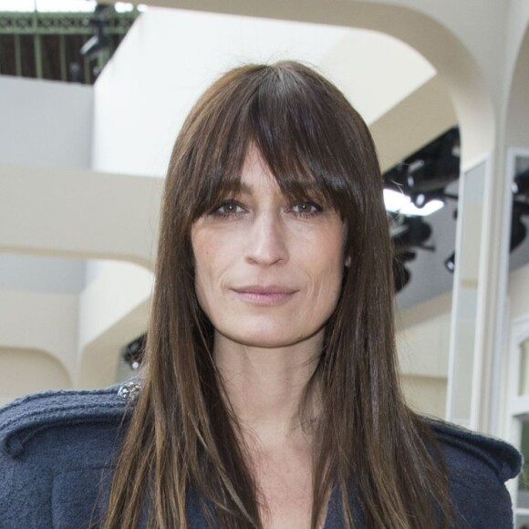 Caroline de Maigret - People au défilé de mode Chanel collection prêt-à-porter Automne Hiver 2016/2017 au Grand Palais, lors de la fashion week à Paris, le 8 mars 2016. © Olivier Borde/Bestimage