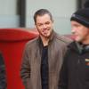 Matt Damon tourne Jason Bourne 5 à Londres le 16 novembre 2015.