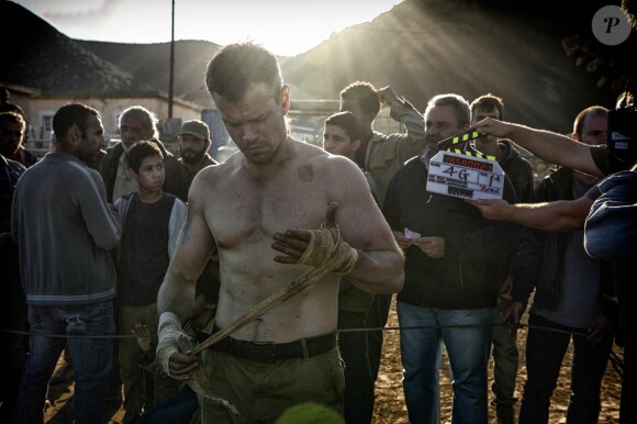 Matt Damon dans Jason Bourne.