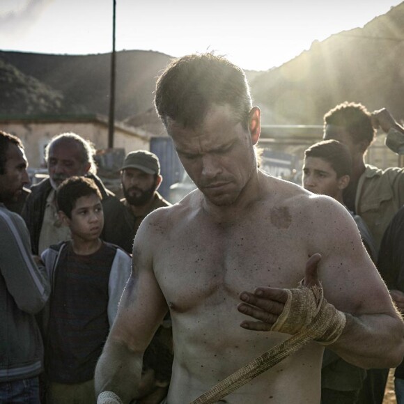 Matt Damon dans Jason Bourne.