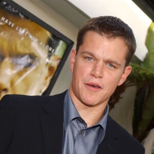 Matt Damon lors de la première de The Bourne Supremacy à Los Angeles le 15 juillet 2004.