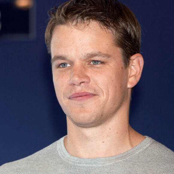 Matt Damon à Deauville le 9 septembre 2002.