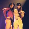Prince et Mayte Garcia sur scène à Londres, le 3 mars 1995