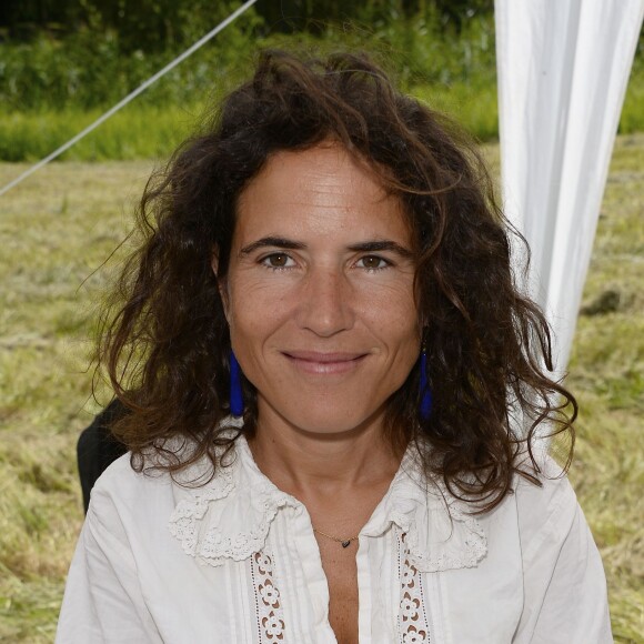 Mazarine Pingeot à la 19ème édition de "La Forêt des livres" à Chanceaux-près-Loches, le 31 août 2014