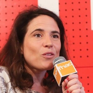 Mazarine Pingeot à la Fnac Saint-Lazare à Paris le 28 mars 2014