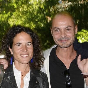 Mazarine Pingeot fêtera et son compagnon Didier Le Bret à "La Forêt des livres" le 31 août 2014