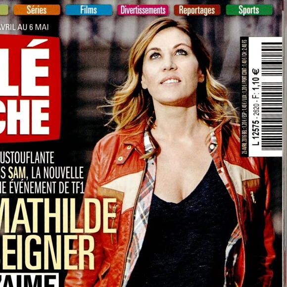 Couverture de Télé Poche, grille des programmes du 30 avril au 6 mai 2016.