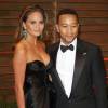 Chrissy Teigen et John Legend à l'after party de la cérémonie des Oscars 2014