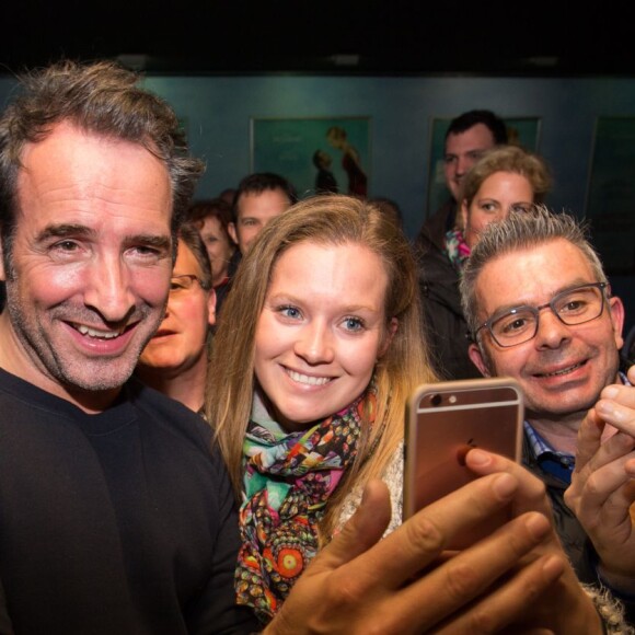 Jean Dujardin - Avant-première du film "Un homme à la hauteur" à l'UGC De Brouckère à Bruxelles, le 25 avril 2016. © Alain Rolland/Imagebuzz/Bestimage