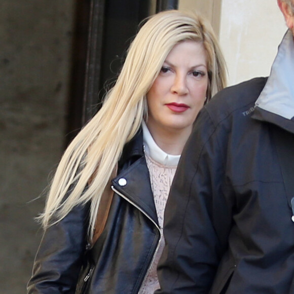 Tori Spelling à Paris le 19 avril 2016