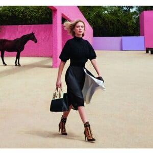 Léa Seydoux, star de la nouvelle campagne publicitaire de Louis Vuitton. Photo par Patrick Demarchelier.