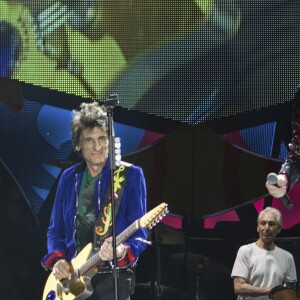 Mick Jagger, Ronnie Wood, Keith Richards - Les Rolling Stones en concert au stade Nueva Ciudad Deportiva à la Havane à Cuba, le 25 mars 2016. © Xinhua/Joaquin Hernandez/Zuma Press/Bestimage