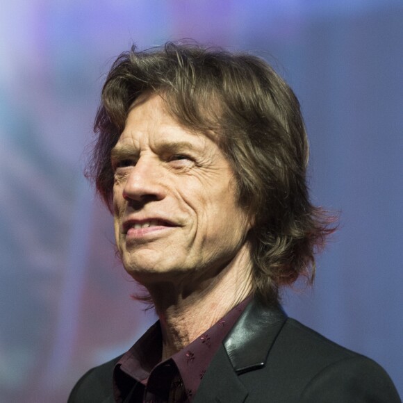 Mick Jagger à l' Avant-première du film "Get On Up" lors du 40ème festival du cinéma américain de Deauville, le 12 septembre 2014.