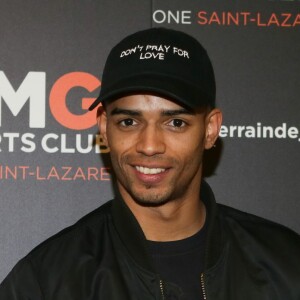 Brahim Zaibat à l'inauguration du CMG Sports Club ONE Saint-Lazare à Paris, le 28 avril 2016