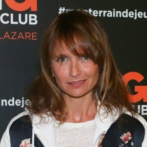 Axelle Laffont à l'inauguration du CMG Sports Club ONE Saint-Lazare à Paris, le 28 avril 2016