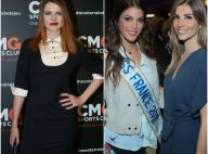 Élodie Frégé charmeuse face à des Miss glamour pour une soirée sportive