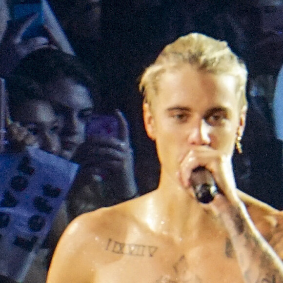 Justin Bieber en concert à Seattle le 9 mars 2016