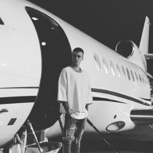 Justin Bieber sur une photo postée sur Instagram le 29 avril 2016.