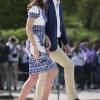 Le prince William et Kate Middleton devant le Taj Mahal le 16 avril 2016