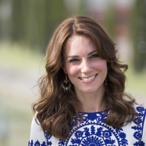 Kate Middleton devant le Taj Mahal le 16 avril 2016