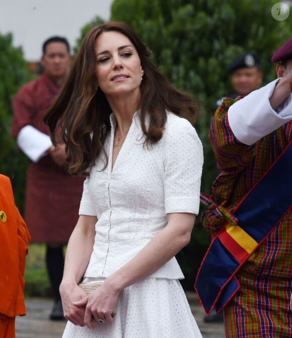 Kate Middleton au Bhoutan le 16 avril 2016 
