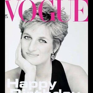 Lady Di en couverture du magazine "Vogue UK" en 1994