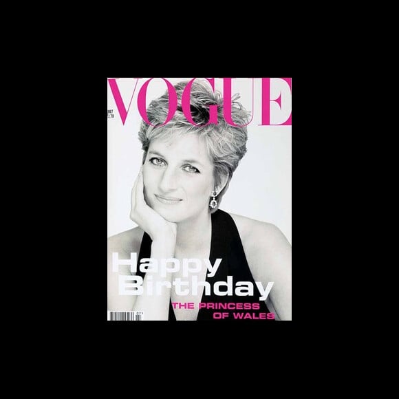 Lady Di en couverture du magazine "Vogue UK" en 1994