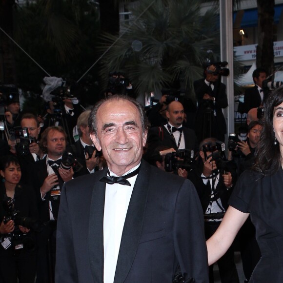 Richard Bohringer et sa fille Romane lors du Festival de Cannes 2012