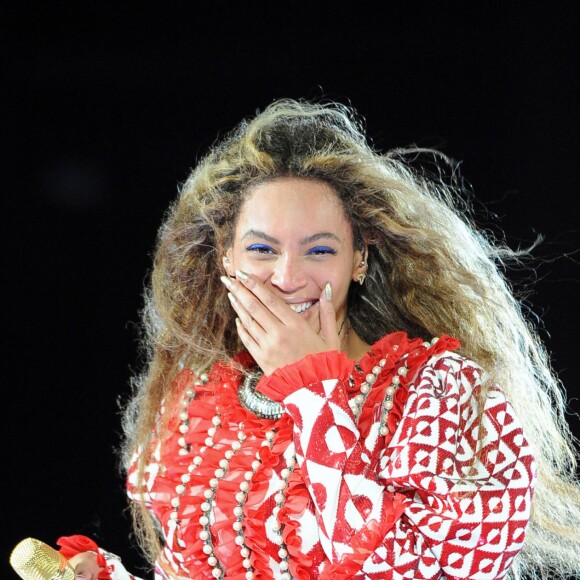 Premier spectacle de Beyoncé au stade Marlins Park à Miami, coup d'envoi de sa tournée "Formation World Tour", le 27 avril 2016.