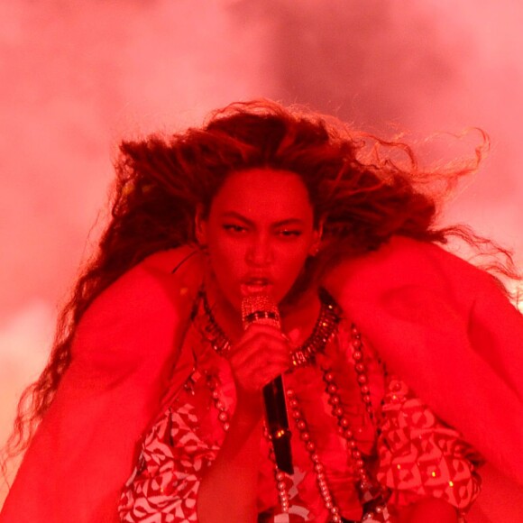 Premier spectacle de Beyoncé au stade Marlins Park à Miami, coup d'envoi de sa tournée "Formation World Tour", le 27 avril 2016.